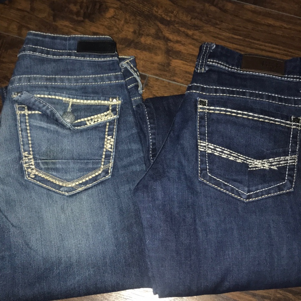 28 XL buckle jeans boot